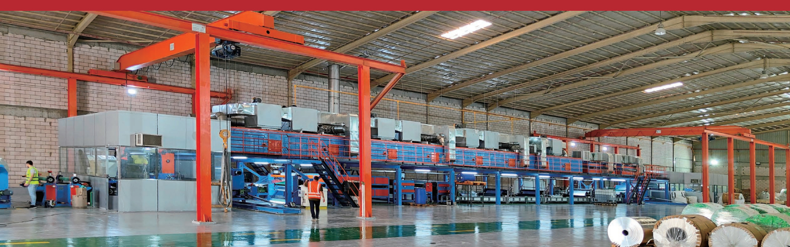 خط تولید تک رنگ پوشش آلومینیومی تک رنگ